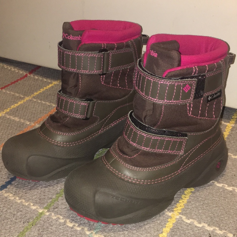 Used girls columbia winter boots
